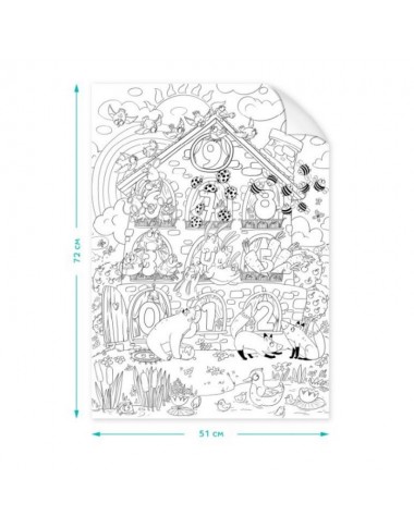 Dodo spalvinimo plakatas - Parduotuvė vaikams