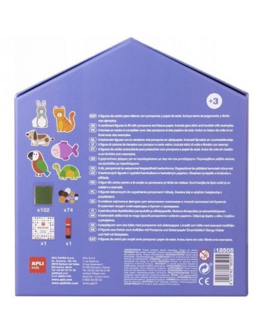 Kūrybinis rinkinys Mano pirmasis pomponsų menas