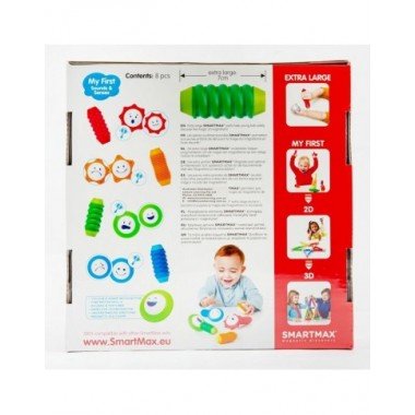 Magnetinės kaladėlės -  Lavinamieji žaislai vaikams nuo 1 metų