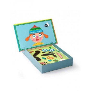 Magnetinis žaidimas-dėlionė MAŠINOS