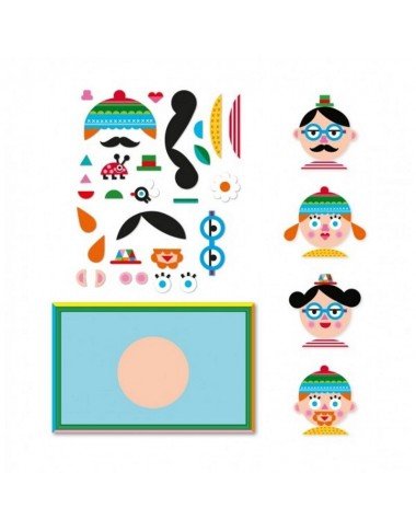 Magnetinis žaidimas-dėlionė MAŠINOS