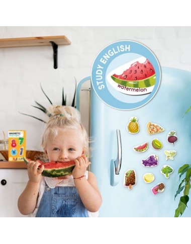 Augļu un dārzeņu magnētu komplekts (10 gab.)
