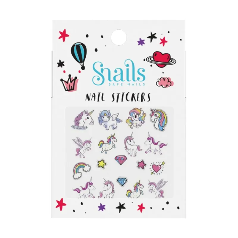 Snails vaikiški nagų lipdukai - Vaikiška kosmetika