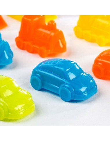 Miniland lavinamasis žaidimas Skaičiuok ir rūšiuok mašinas - Lavinamieji žaislai vaikams nuo 3 metų