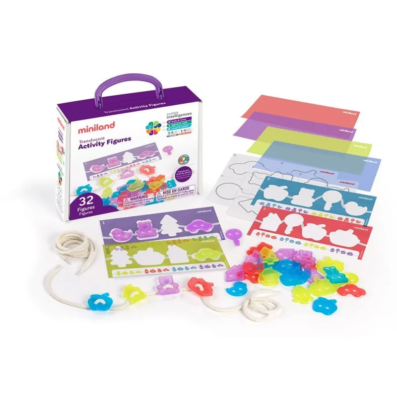 Miniland skaidrus varstymo žaidimas - Lavinamieji žaislai vaikams nuo 3 metų