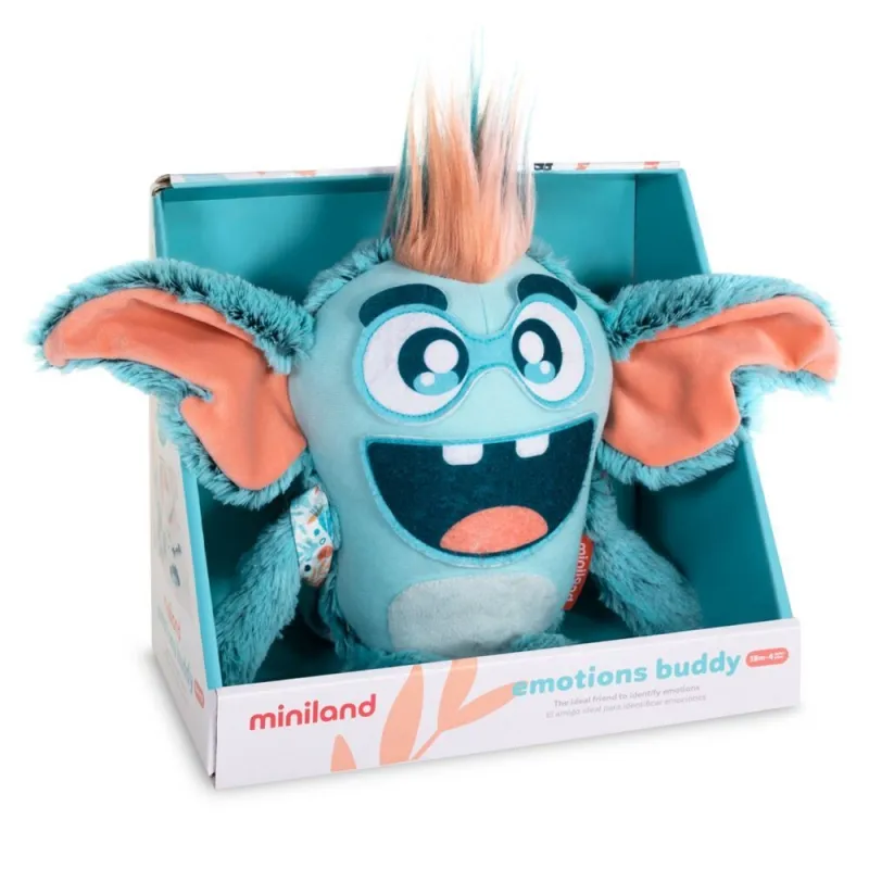 Miniland lavinamasis žaislas vaikams Emocijų draugas - Lavianamieji žaislai vaikams