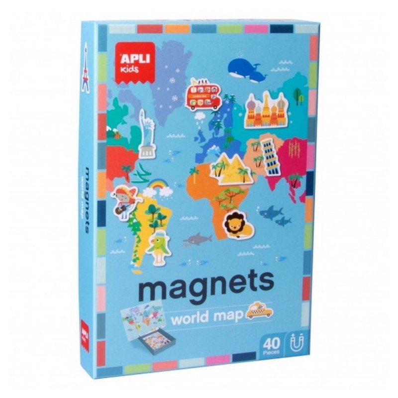 Magnetinis Pasaulio žemėlapis