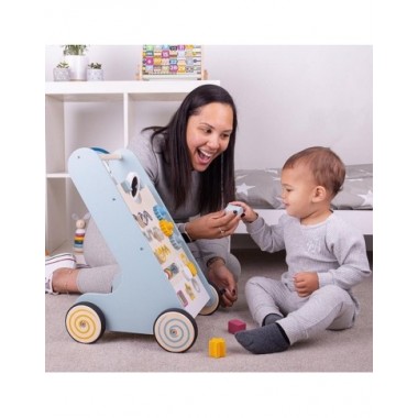 Bigjigs medinis stumdukas - Mediniai lavinamieji žaislai