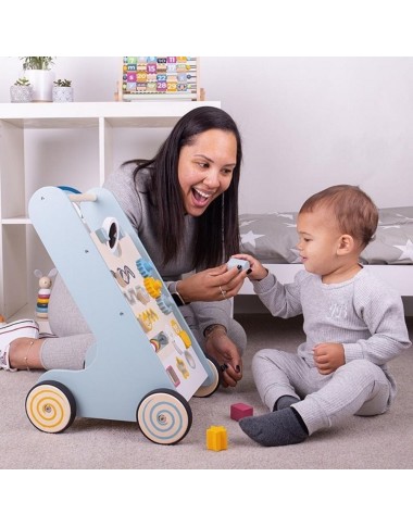 Bigjigs medinis stumdukas - Mediniai lavinamieji žaislai