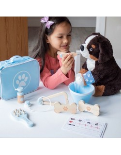 Bigjigs medinis veterinaro rinkinys - Mediniai žaislai