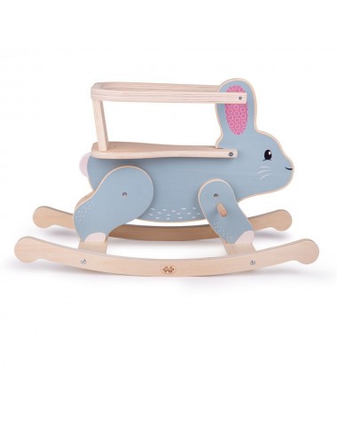 Bigjigs medinis supamas Zuikutis - Mediniai žaislai