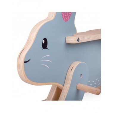 Bigjigs medinis supamas Zuikutis - Mediniai žaislai