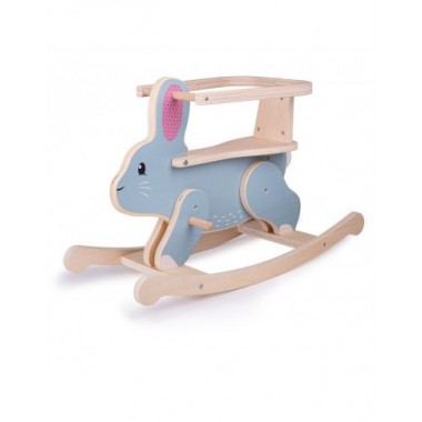 Bigjigs medinis supamas Zuikutis - Mediniai žaislai