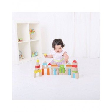 Bigjigs medinės kaladėlės - Mediniai žaislai