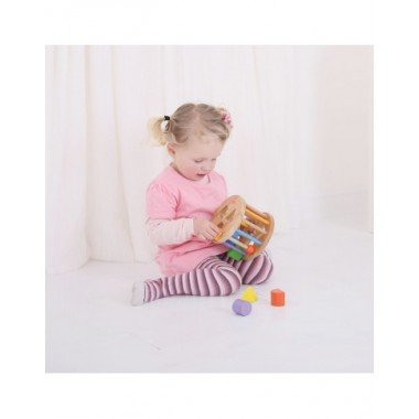 Bigjigs medinė formų rūšiuoklė - Mediniai lavinamieji žaislai vaikams