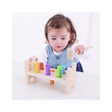 Bigjigs medinis kalimo žaidimas - Mediniai lavinamieji žaislai