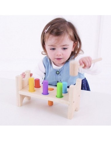 Bigjigs medinis kalimo žaidimas - Mediniai lavinamieji žaislai