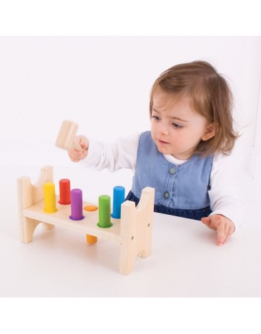 Bigjigs medinis kalimo žaidimas - Mediniai lavinamieji žaislai