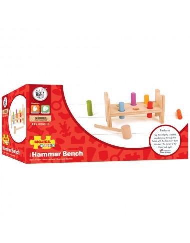 Bigjigs medinis kalimo žaidimas - Mediniai lavinamieji žaislai