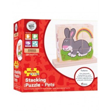 Bigjigs medinė suveriama dėlionė - Medinės dėlionės