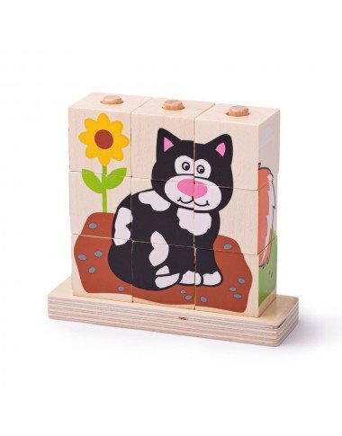 Bigjigs medinė suveriama dėlionė - Medinės dėlionės