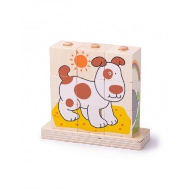 Bigjigs medinė suveriama dėlionė - Medinės dėlionės