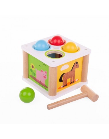 Bigjigs medinis kalimo žaidimas - Mediniai žaislai vaikams