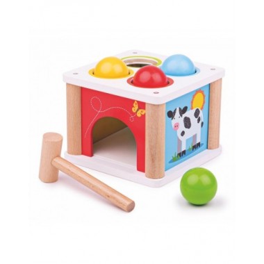 Bigjigs medinis kalimo žaidimas - Mediniai žaislai vaikams