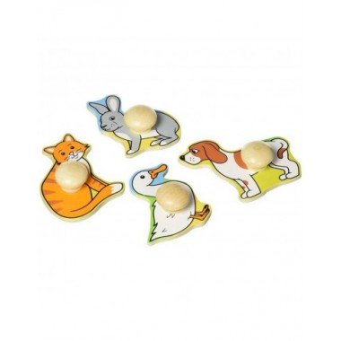 Bigjigs medinė formų dėlionė - Lavinamosios medinės dėlionės vaikams