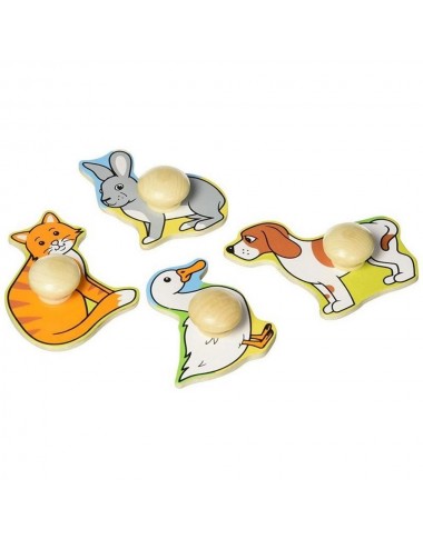 Bigjigs medinė formų dėlionė - Lavinamosios medinės dėlionės vaikams