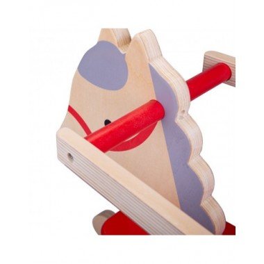 Bigjigs medinis supamas Arkliukas - Mediniai žaislai