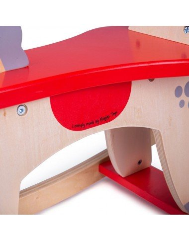 Bigjigs medinis supamas Arkliukas - Mediniai žaislai