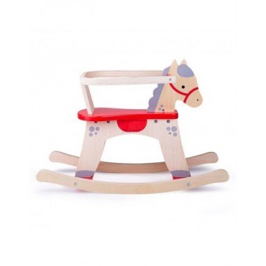 Bigjigs medinis supamas Arkliukas - Mediniai žaislai