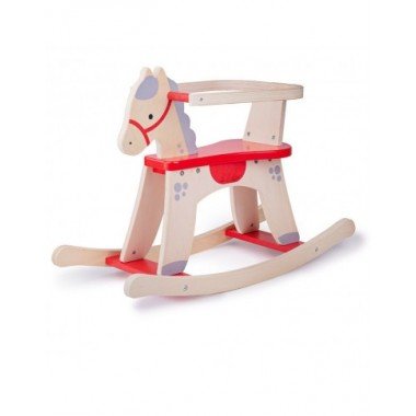 Bigjigs medinis supamas Arkliukas - Mediniai žaislai