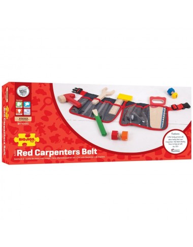 Bigjigs medinis vaikiškas staliaus diržas - Mediniai žaislai vaikams