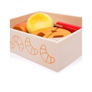 Bigjigs mediniai pjaustomi kepiniai - Mediniai žaislai vaikams