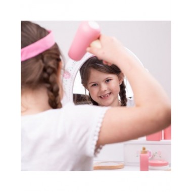 Bigjigs medinis kosmetikos rinkinys - Žaislai mergaitėms