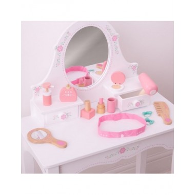 Bigjigs medinis kosmetikos rinkinys - Žaislai mergaitėms