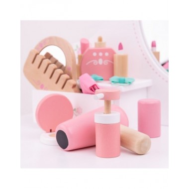 Bigjigs medinis kosmetikos rinkinys - Žaislai mergaitėms