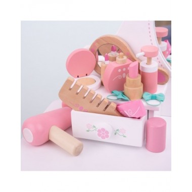 Bigjigs medinis kosmetikos rinkinys - Žaislai mergaitėms