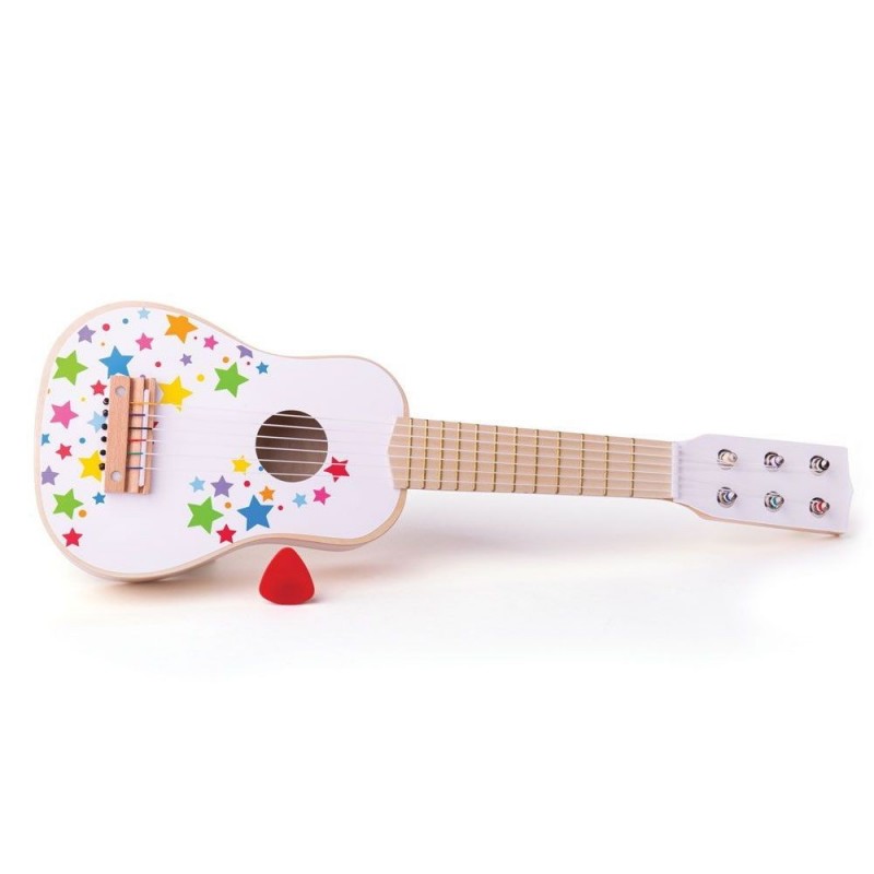 Bigjigs medinė vaikiška gitara - Muzikiniai žaislai
