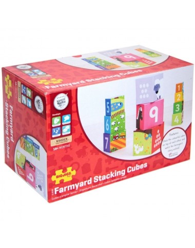 Bigjigs lavinamasis žaislas bokštas - Žaislai vaikams