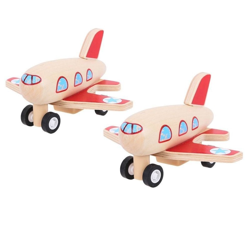 Bigjigs medinis lėktuvėlis - Mediniai žaislai