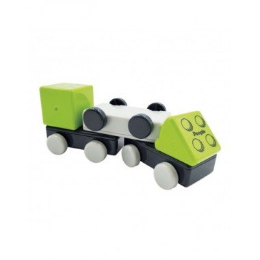 People Blocks magnetinės kaladėlės Mašinos - Lavinamieji žaislai