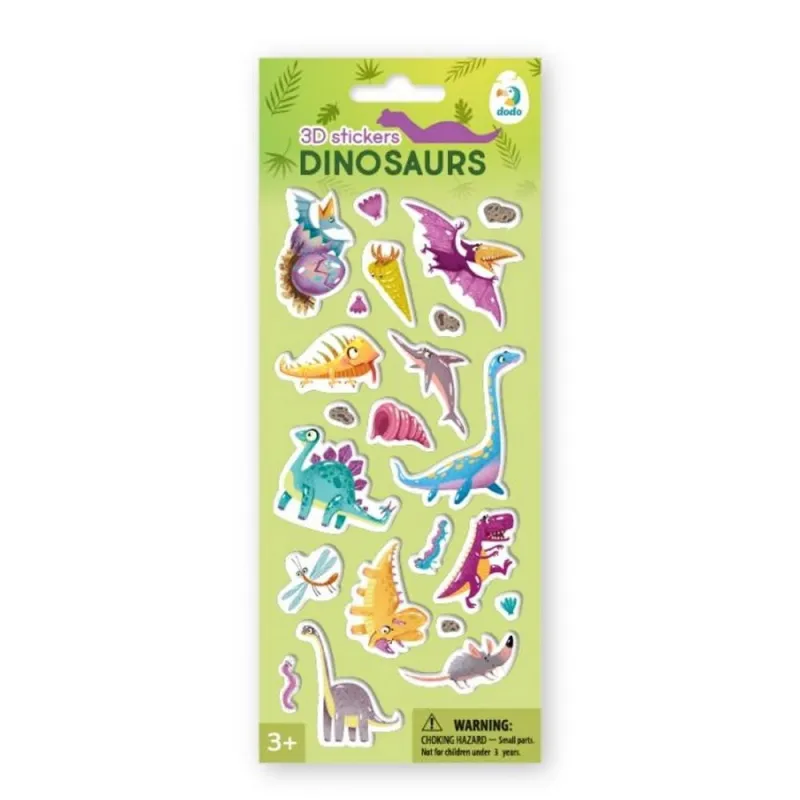 Dodo 3D lipdukai vaikams - Parduotuvė vaikams Dodo 3D lipdukai vaikams - Parduotuvė vaikams