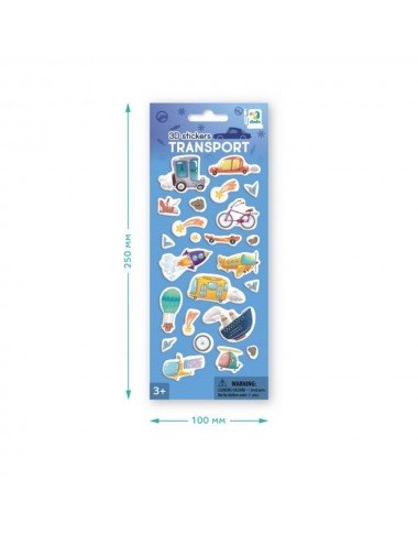 Dodo 3D lipdukai vaikams - Parduotuvė vaikams