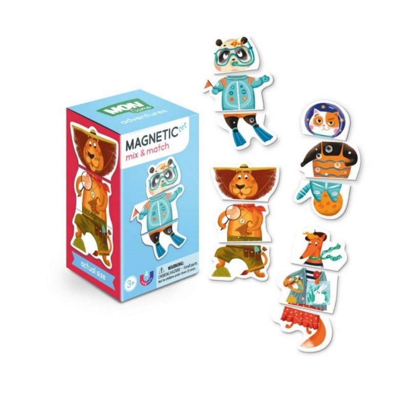 MON magnetinė dėlionė - Magnetinės dėlionės