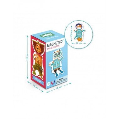 MON magnetinė dėlionė - Magnetinės dėlionės