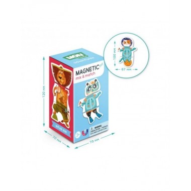 MON magnetinė dėlionė - Magnetinės dėlionės