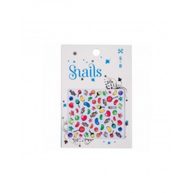 Snails vaikiški nagų lipdukai - Vaikiška kosmetika